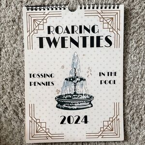 2024 Taylor Swift Lyric Wall Calendar * Never used *